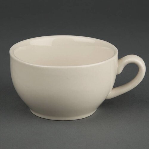 CHRselect Tasse à Cappuccino Ivory Olympia - 282ml - 12 Pièces