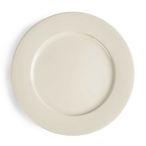 CHRselect Assiette à Bord Large - Ivory Olympia - 280mm - 6 Pièces