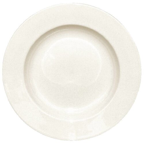 CHRselect Assiette à Pâtes - Ivory Olympia - 310mm - 6 Pièces