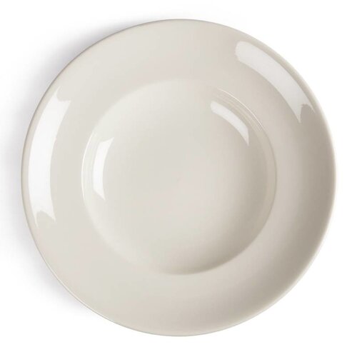 CHRselect Assiette à Pâtes - Ivory Olympia - 310mm - 6 Pièces