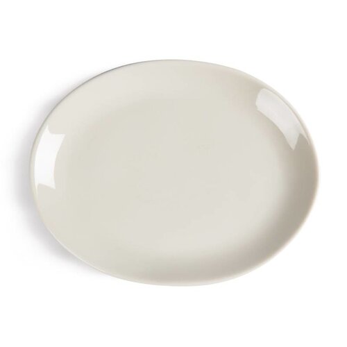 CHRselect Assiette Creuse Ovale - Ivory Olympia - 200mm - 12 Pièces