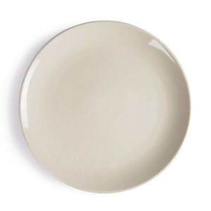 CHRselect Assiette Creuse Ronde - Ivory Olympia - 255mm - 12 Pièces