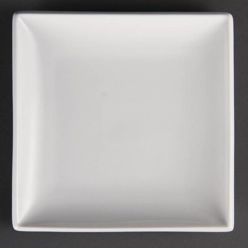 CHRselect Assiette Carrée Blanche - Olympia - 295mm - 6 Pièces CHRselect Assiette Carrée Blanche - Olympia - 295mm - 6 Pièces
