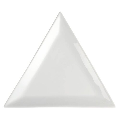 CHRselect Assiette Triangulaire Blanche - Olympia - 180mm - 12 Pièces
