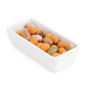 CHRselect Plat Rectangulaire Blanc - Olympia - 110x50x30(h)mm - 12 Pièces