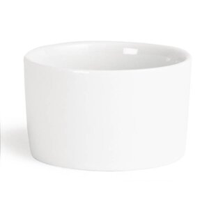 CHRselect Ramequin Contemporain Blanc - Olympia | 80ml |- Ø70mm - 12 Pièces