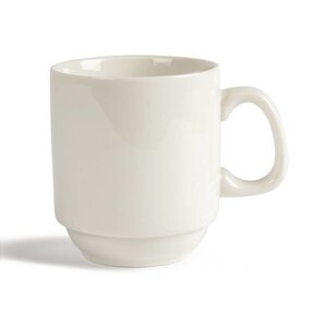 CHRselect Tasse Empilable - Ivory Olympia - 300ml - 12 Pièces