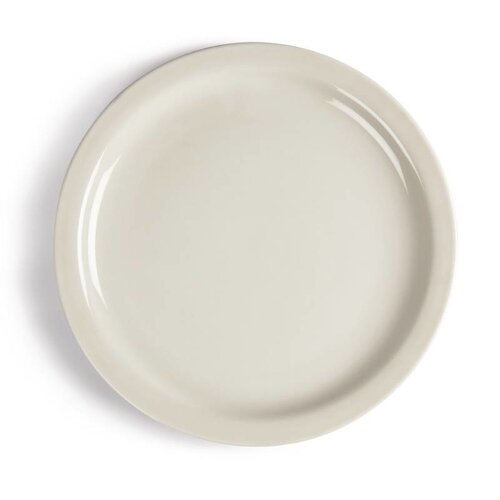 CHRselect Assiettes à Bord Étroit - Ivory Olympia - Ø250mm - 12 Pièces