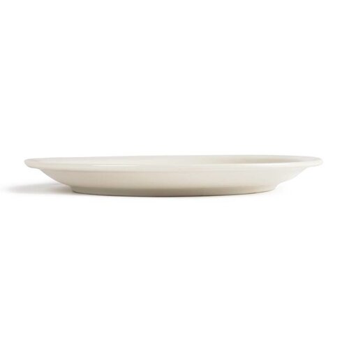 CHRselect Assiettes à Bord Étroit - Ivory Olympia - Ø250mm - 12 Pièces