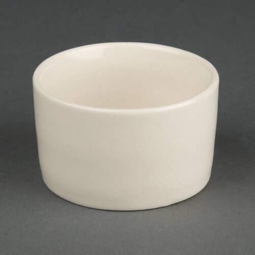 CHRselect Ramequin Ivory Olympia - Porcelaine Blanche - 70mm - 12 Pièces