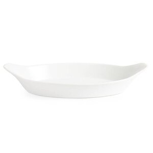 CHRselect Plat à Gratin Blanc - Olympia - 360x199mm - 6 Pièces