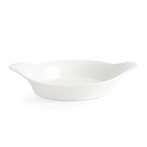 CHRselect Plat à Gratin Blanc - Olympia - 220x177mm - 6 Pièces