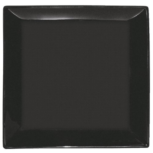 CHRselect Assiette Carrée Noire - Olympia - 180mm - 12 Pièces CHRselect Assiette Carrée Noire - Olympia - 180mm - 12 Pièces