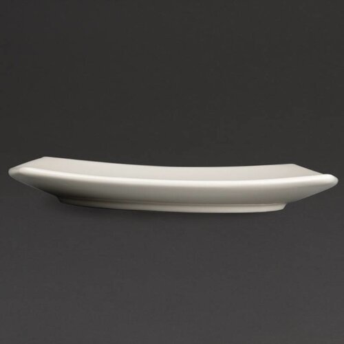 CHRselect Assiette Carrée à Bords Arrondis - Olympia Ivory - 241mm - 12 Pièces CHRselect Assiette Carrée à Bords Arrondis - Olympia Ivory - 241mm - 12 Pièces
