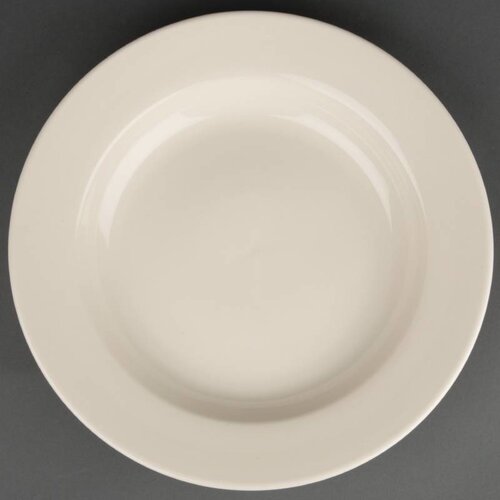 CHRselect Assiette Creuse Ivory - Olympia - 268mm - 6 Pièces