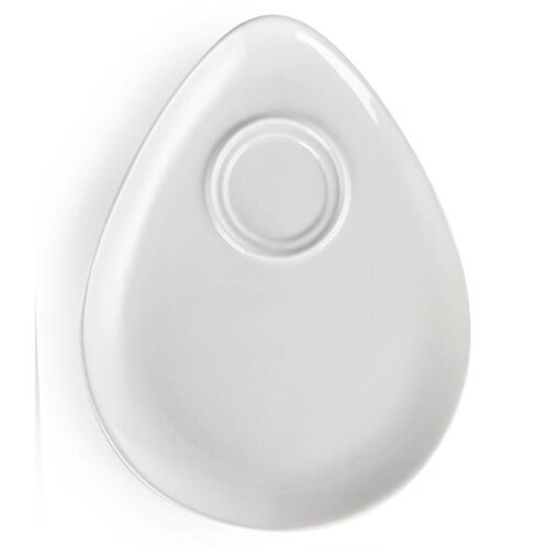 CHRselect Assiette à Snack - Porcelaine Blanche - Olympia - 185x240mm - 12 Pièces CHRselect Assiette à Snack - Porcelaine Blanche - Olympia - 185x240mm - 12 Pièces