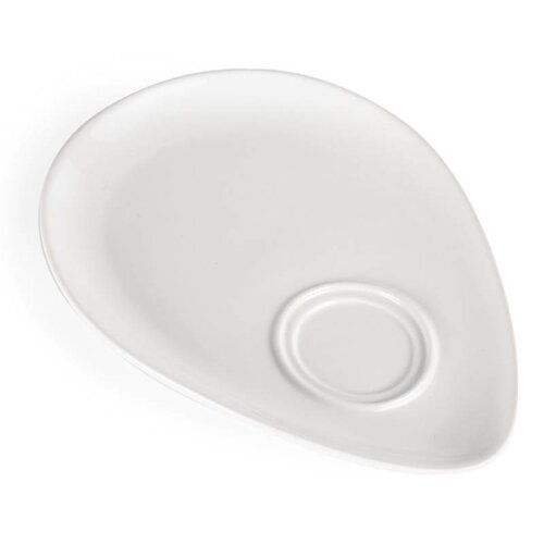 CHRselect Assiette à Snack - Porcelaine Blanche - Olympia - 185x240mm - 12 Pièces CHRselect Assiette à Snack - Porcelaine Blanche - Olympia - 185x240mm - 12 Pièces