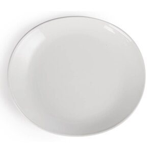 CHRselect Assiette à Viande - Olympia - Porcelaine Blanche - 306(L)mm - 6 Pièces