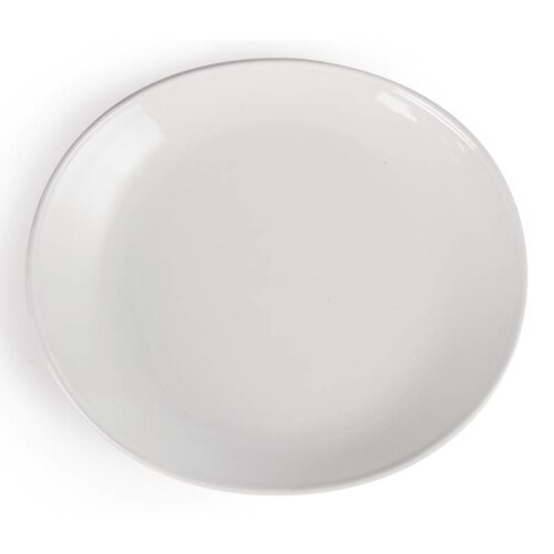 CHRselect Assiette à Viande - Olympia - Porcelaine Blanche - 306(L)mm - 6 Pièces