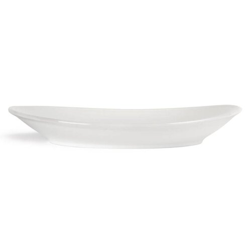 CHRselect Assiette à Viande - Olympia - Porcelaine Blanche - 306(L)mm - 6 Pièces