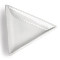 Mini Plat Triangulaire - Olympia - 85mm - 12 Pièces