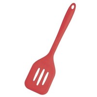Spatule Ajourée Flexible - Silicone Rouge - 310mm