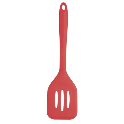 CHRselect Spatule Ajourée Flexible - Silicone Rouge - 310mm