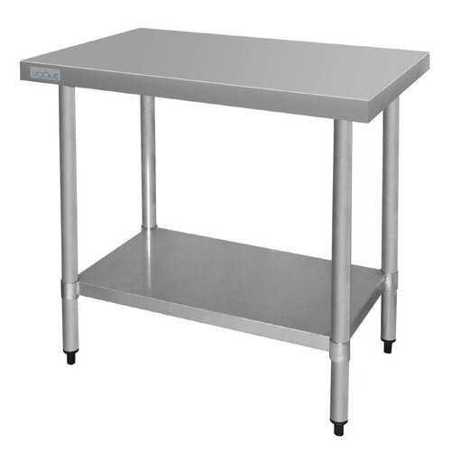 F.E.D. Table De Travail Inox - Sans Rebords - 600x900x900(h)mm