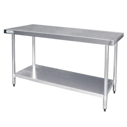 F.E.D. Table De Travail Inox - Sans Rebords - 1200x600x900(h)mm