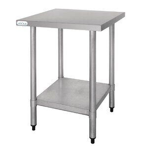 CHRselect Table De Travail Inox - Sans Rebords - 600x600x900(h)mm CHRselect Table De Travail Inox - Sans Rebords - 600x600x900(h)mm