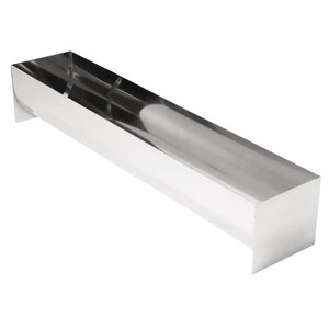 CHRselect Moulin à Pâte/Terrine Inox - Forme U - 500x100x90mm