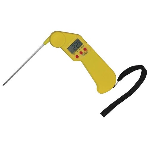 Hygiplas Thermomètre + Sonde Jaune | -50/+300°C | Hygiplas