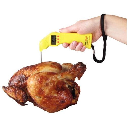 Hygiplas Thermomètre + Sonde Jaune | -50/+300°C | Hygiplas