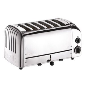 Dualit Grille-Pain Dualit | 6 Fentes | 3000W | 195 Tranches/Heure Dualit Grille-Pain Dualit | 6 Fentes | 3000W | 195 Tranches/Heure