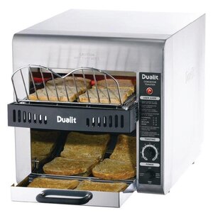 Dualit Toaster Convoyeur Dualit | Double Rangée | 360 Tranches/Heure | 2800W Dualit Toaster Convoyeur Dualit | Double Rangée | 360 Tranches/Heure | 2800W