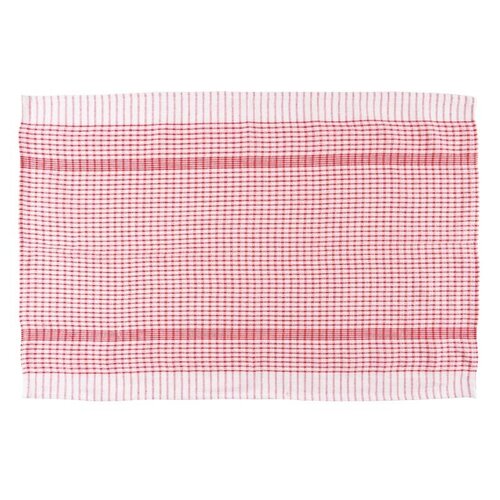 CHRselect Torchon De Cuisine Coton - Usage Général - Rouge - 762(l)x508(L)mm - 10 Pièces