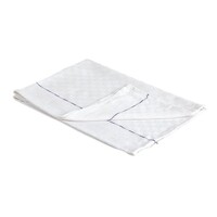Serviette De Service Blanche Ligne Blue - Coton - Par Pièce
