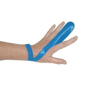 CHRselect Protège-Doigt Bleu + Bande Du Poignet - 12 Pièces