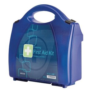 CHRselect Trousse De Premiers Soins Premium - Medium - Bleu - 20 Personnes