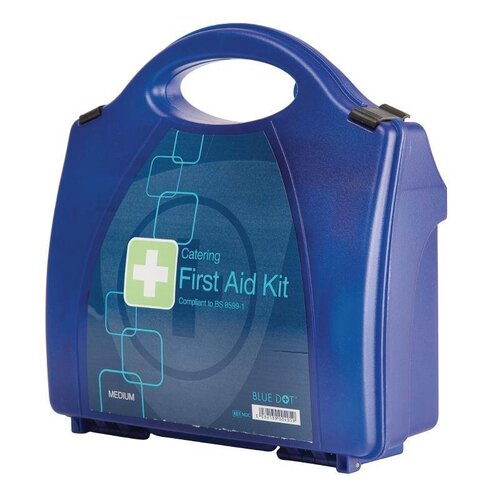 CHRselect Trousse De Premiers Soins Premium - Medium - Bleu - 20 Personnes