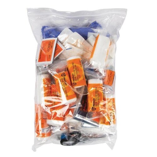 CHRselect Recharge Trousse De Premiers Soins Premium - Moyenne - Bleu - 20 Personnes