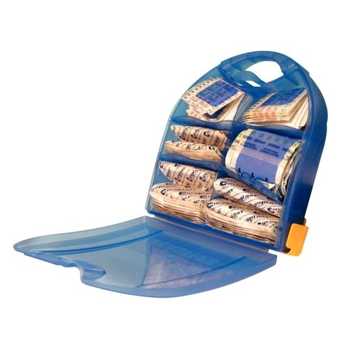 CHRselect Distributeur de Sparadraps Piccolo + Suport Mural - 200 Pansements Bleus