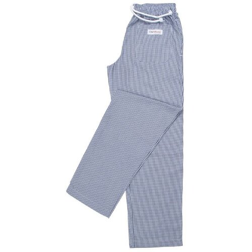 CHRselect Pantalon à Carreaux Bleus/Blancs - ChefWorks - Disponibles En 6 Tailles