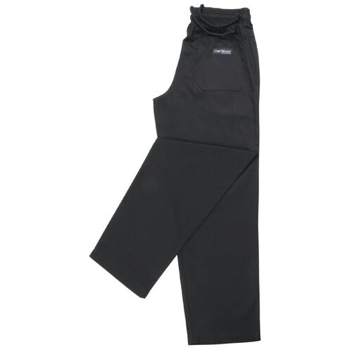 CHRselect Pantalon Noir Enduit De Teflon- Easyfit ChefWorks - Disponibles En 6 Tailles