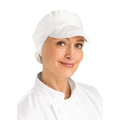 CHRselect Casquette De Boulanger + Filet Pour Cheveux - Unisexe - Blanche - Whites - Tailles Universelle CHRselect Casquette De Boulanger + Filet Pour Cheveux - Unisexe - Blanche - Whites - Tailles Universelle
