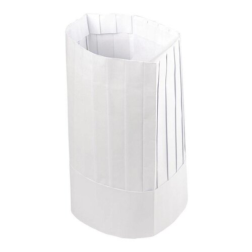 CHRselect Toque De Cuisinier Jetable - Papier - 50 Pièces