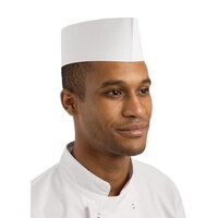 Calot Blanc Jetable - Unisexe - Papier - 100 Pièces