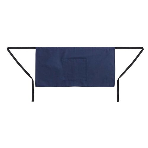 CHRselect Tablier De Bar + Poche - Bleu - 750x373mm
