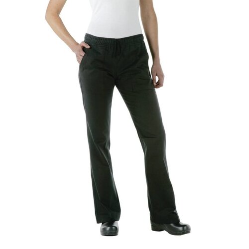 CHRselect Pantalon Dame Noir - Chef Works - Disponibles En 6 Tailles