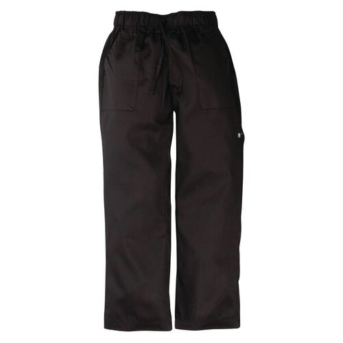 CHRselect Pantalon Baggy Noir - Chef Works Triple-B - Unisexe - Disponibles en 6 Tailles